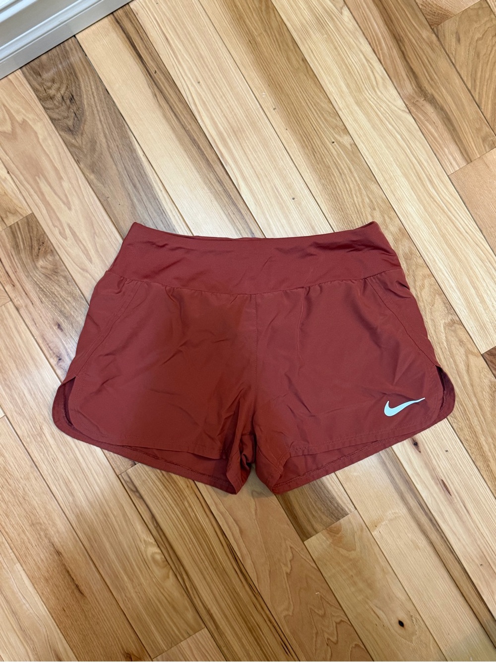 Nike Women’s Rust Red Athletic Running Shorts
